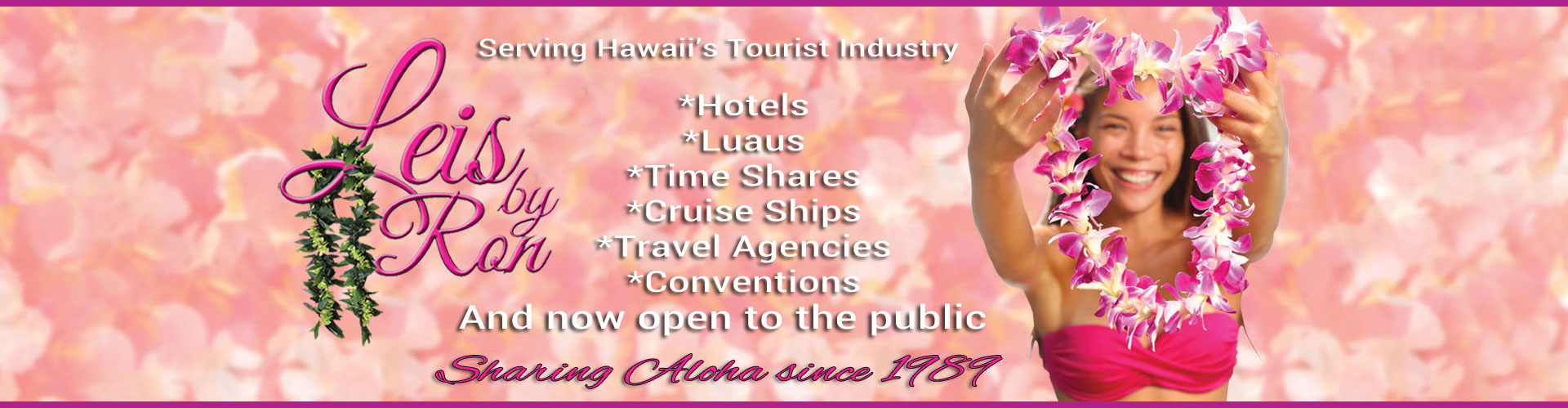 Hawaii's Largest Supplier of Leis!